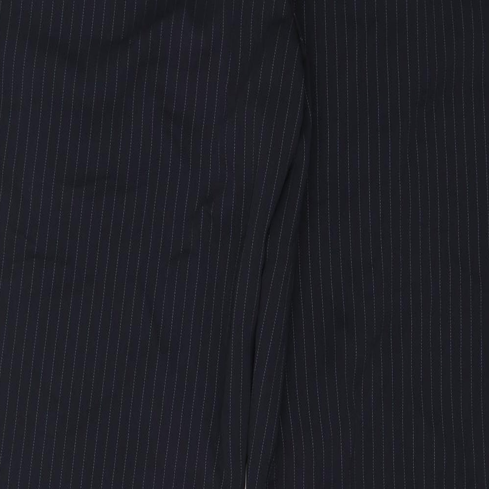 Womens UK Size 16 NEXT Regular Fit Dress Pants Blue Trousers