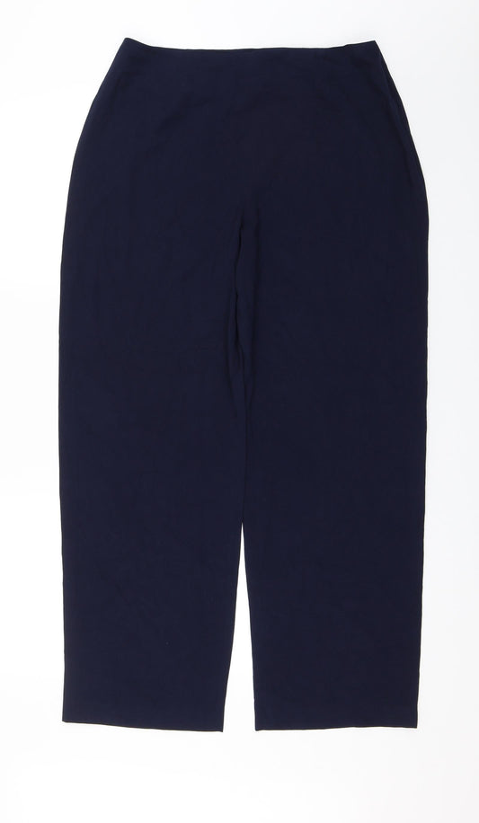 Womens UK Size 16 Together Regular Fit  Blue Trousers