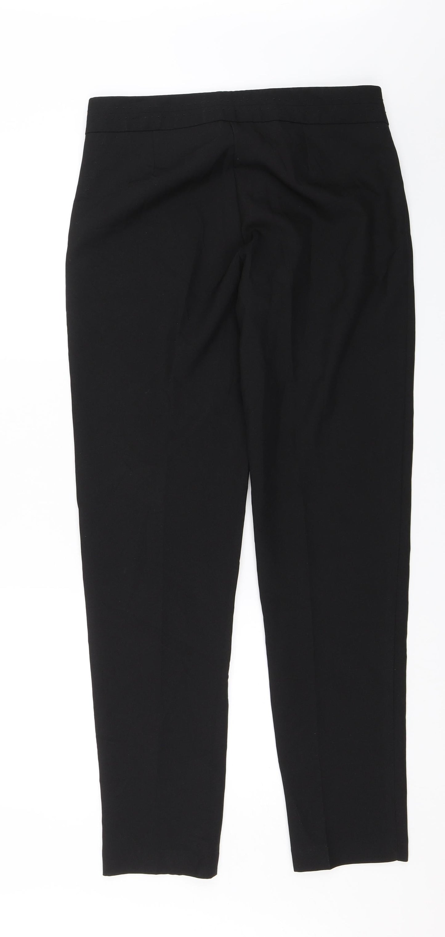Avenue Womens Black   Dress Pants Trousers Size 10 L30 in