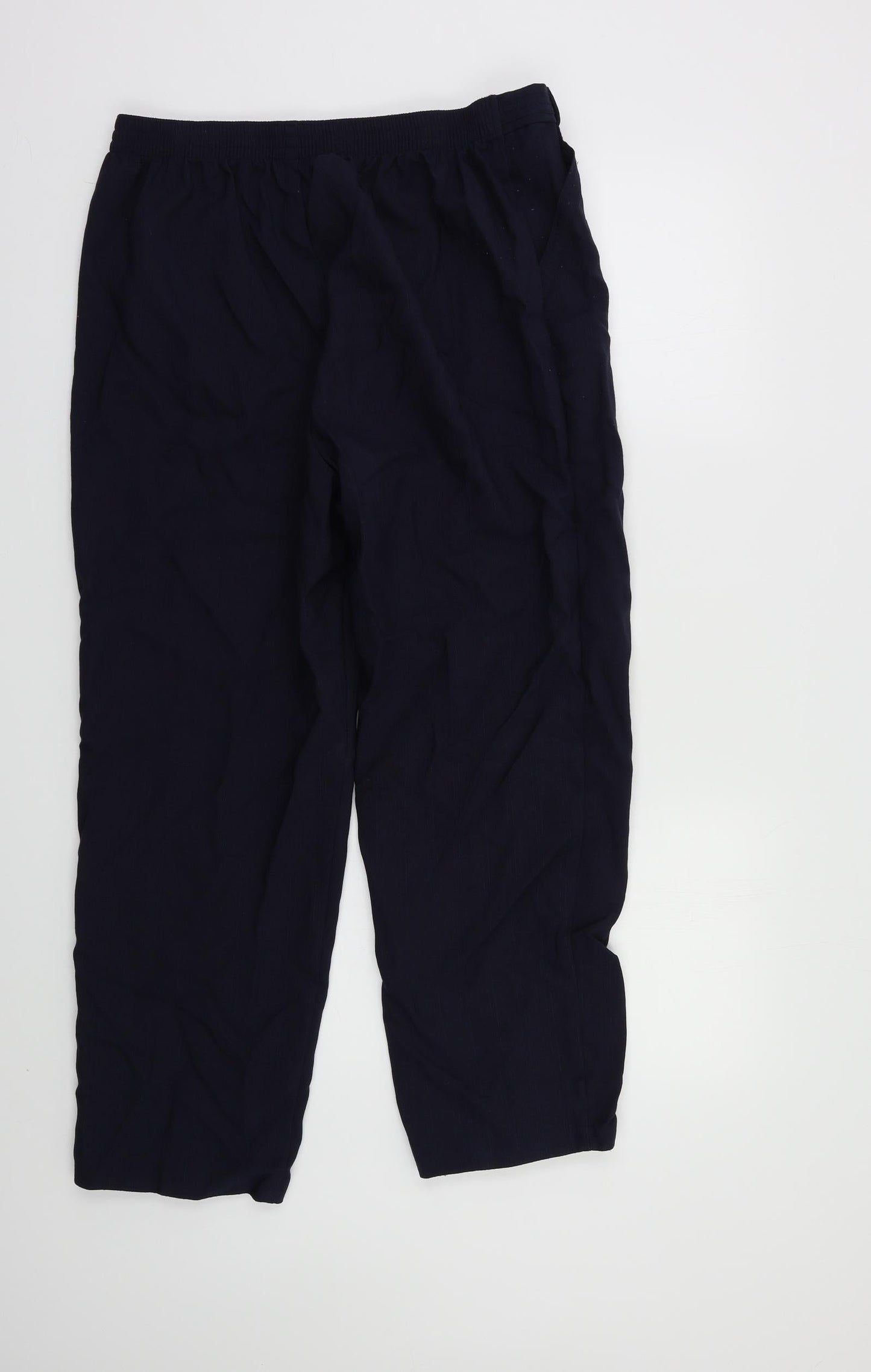 Womens UK Size 16 M&S Regular Fit  Blue Trousers