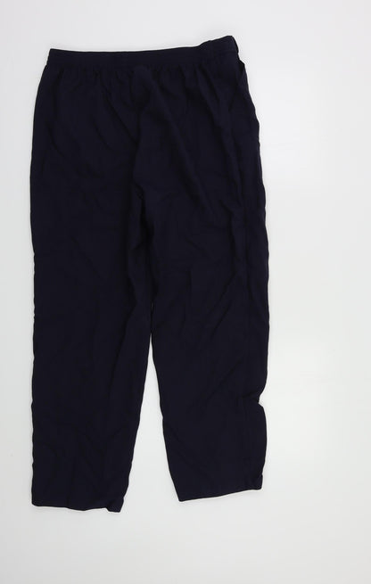 Womens UK Size 16 M&S Regular Fit  Blue Trousers