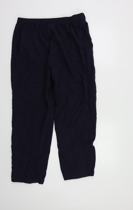 Womens UK Size 16 M&S Regular Fit  Blue Trousers
