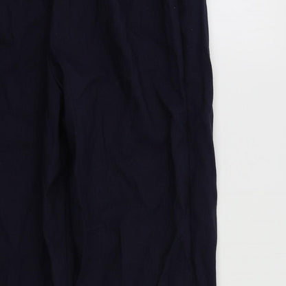 Womens UK Size 16 M&S Regular Fit  Blue Trousers