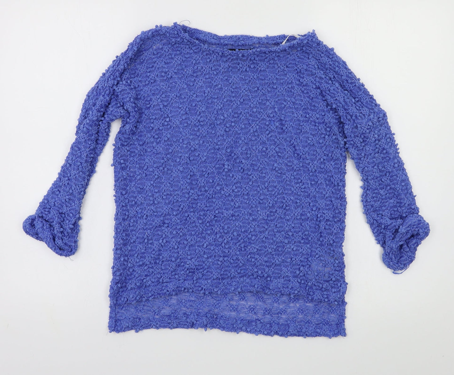 Womens UK Size 8 New Look Blue Pullover Jumper