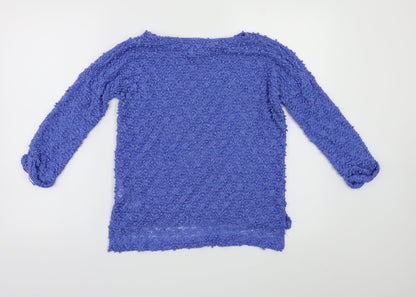 Womens UK Size 8 New Look Blue Pullover Jumper
