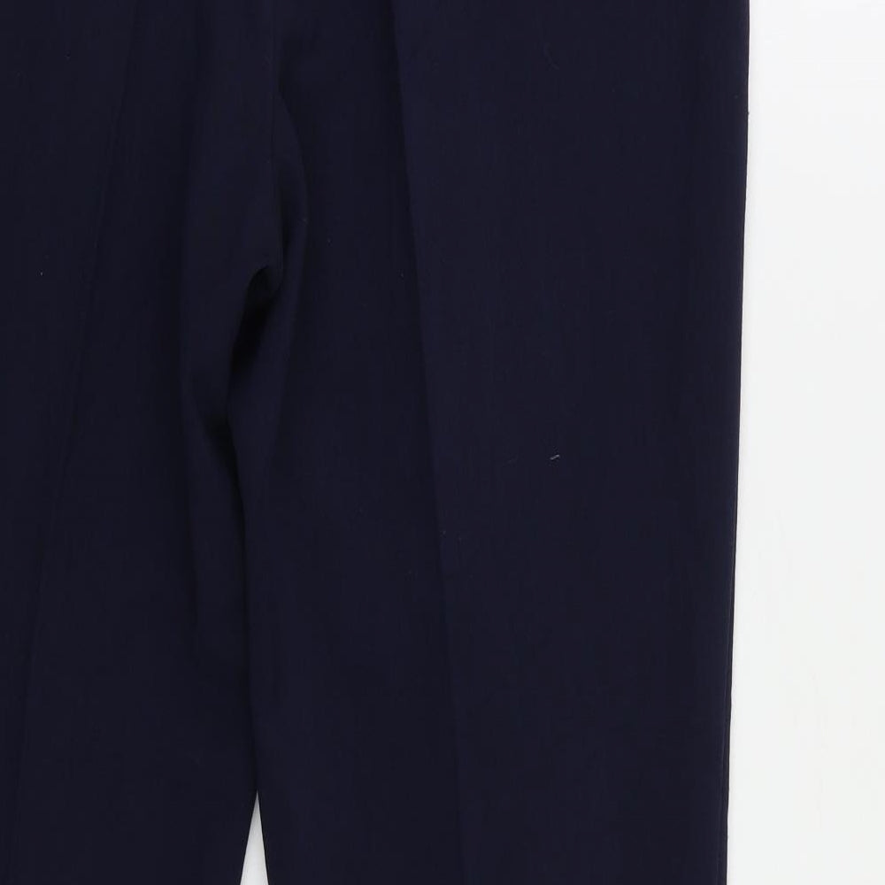 Anista Womens Blue   Trousers  Size 12 L25 in