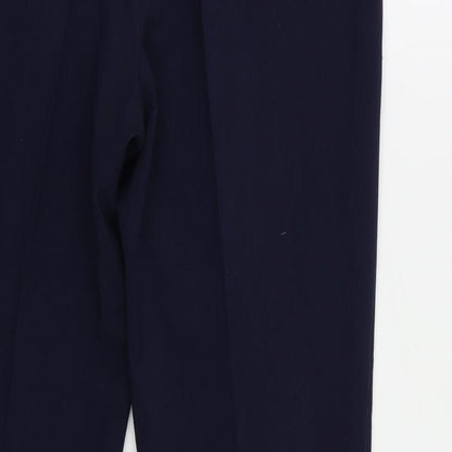 Anista Womens Blue   Trousers  Size 12 L25 in