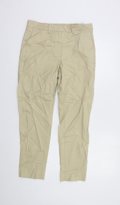 Autograph Womens Beige   Chino Trousers Size 10 L26 in