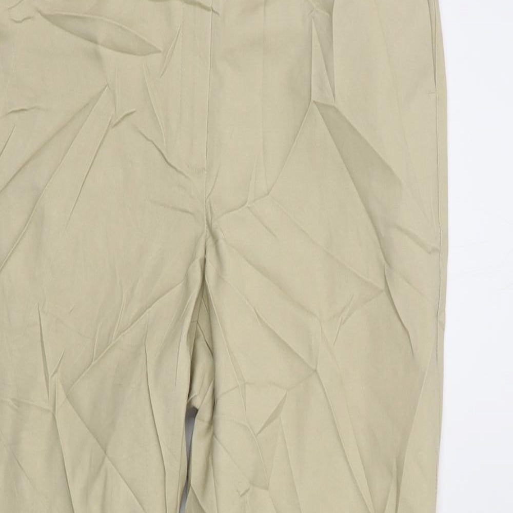 Autograph Womens Beige   Chino Trousers Size 10 L26 in