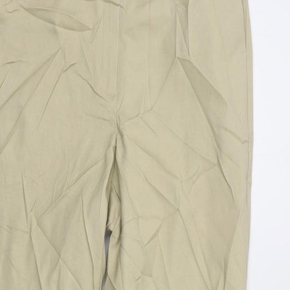 Autograph Womens Beige   Chino Trousers Size 10 L26 in