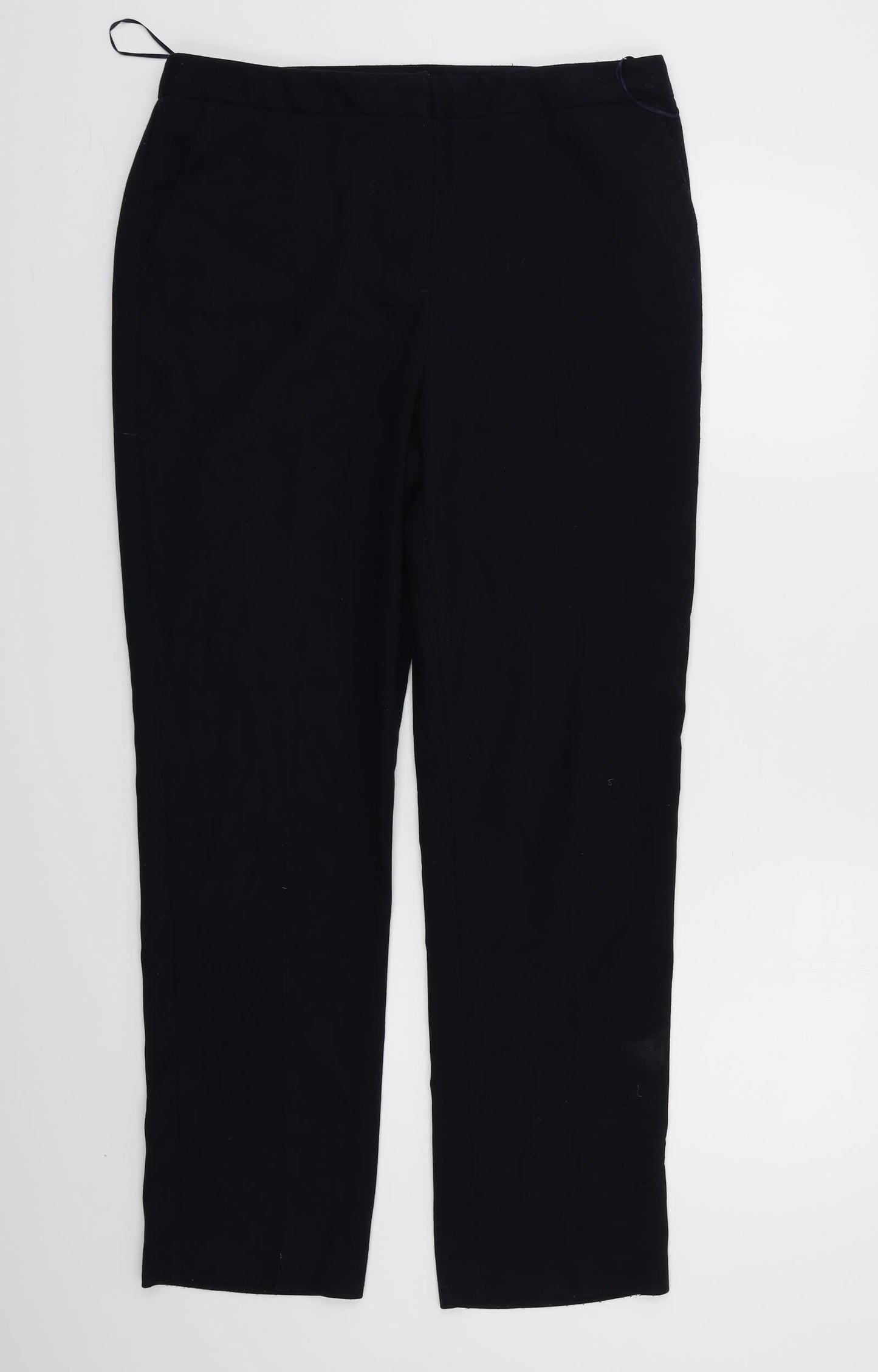 Womens UK Size 12 Papaya Regular Fit  Blue Trousers