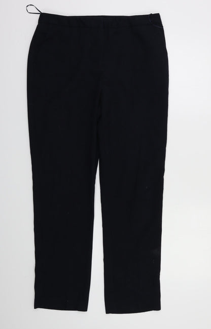 Womens UK Size 12 Papaya Regular Fit  Blue Trousers