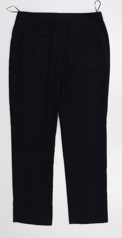 Womens UK Size 12 Papaya Regular Fit  Blue Trousers