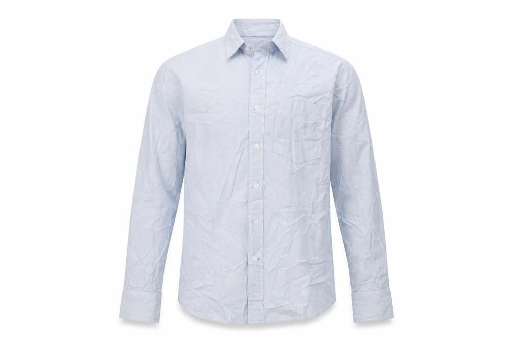 Mens UK Collar Size M H&M Smart Blue  Dress Shirt