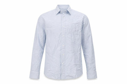 Mens UK Collar Size M H&M Smart Blue  Dress Shirt