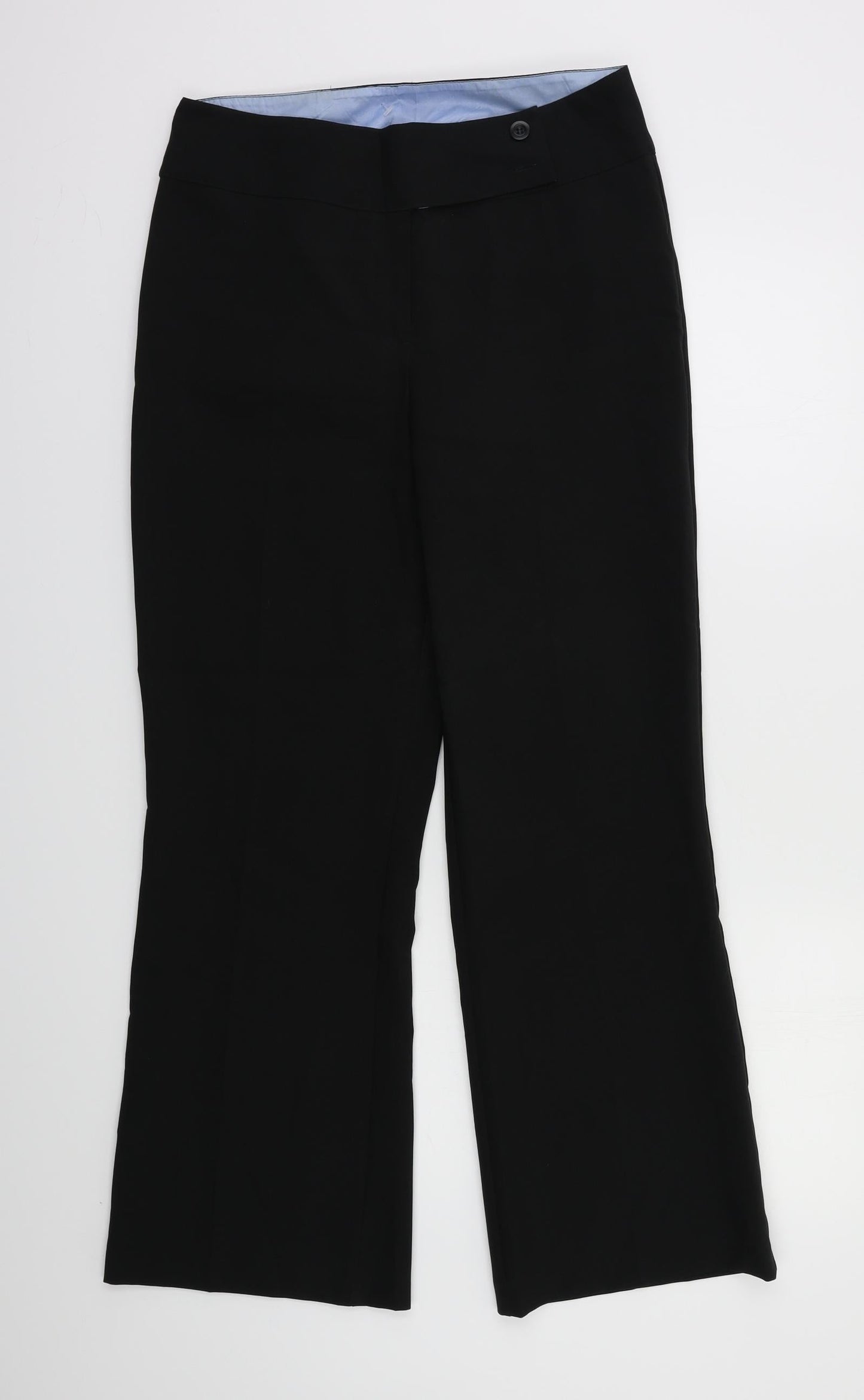 AMARANTO Womens Black   Dress Pants Trousers Size 12 L28 in