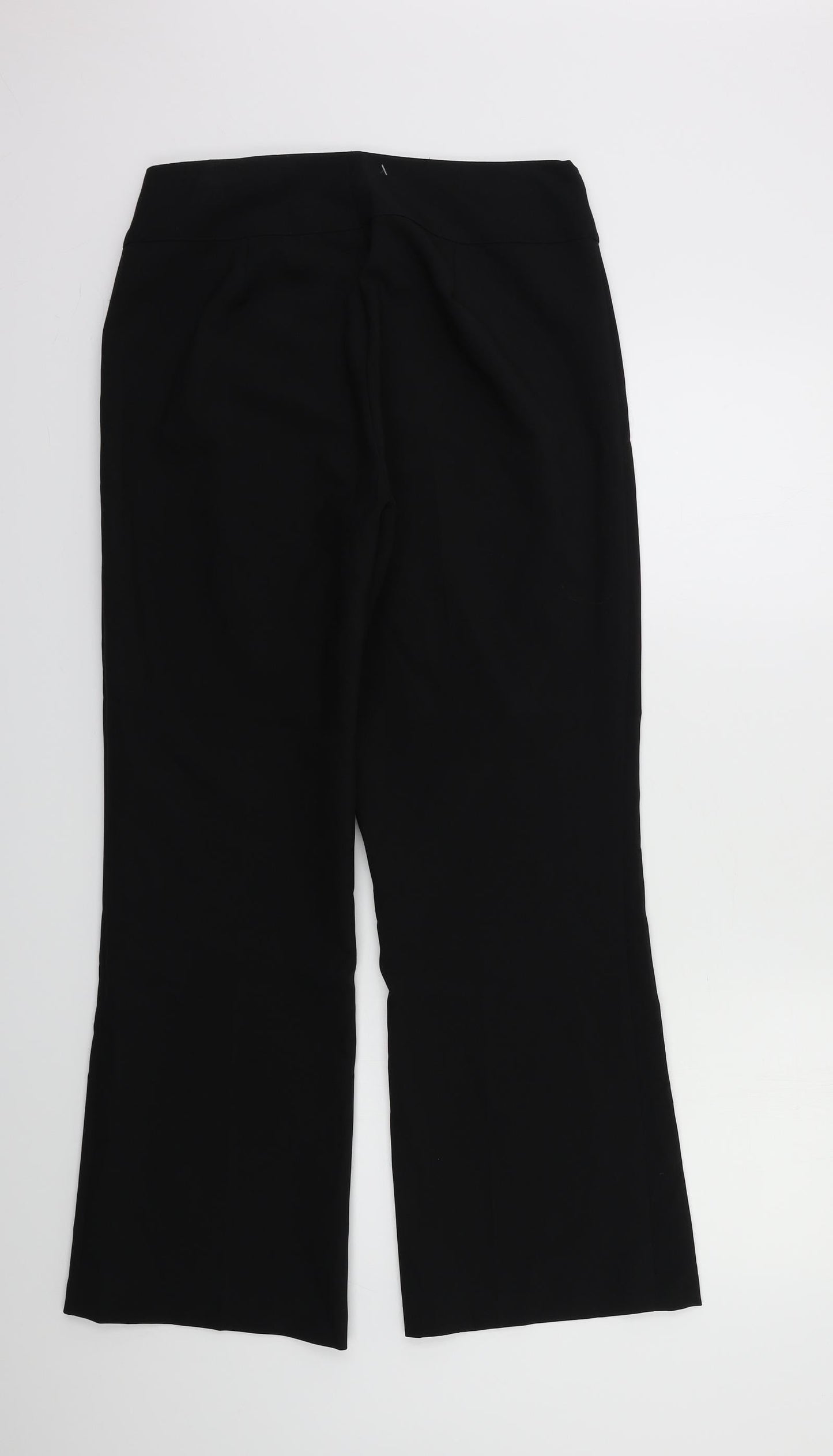 AMARANTO Womens Black   Dress Pants Trousers Size 12 L28 in