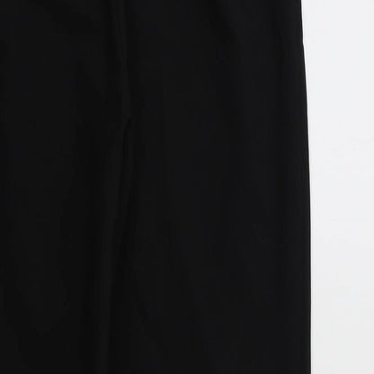 AMARANTO Womens Black   Dress Pants Trousers Size 12 L28 in