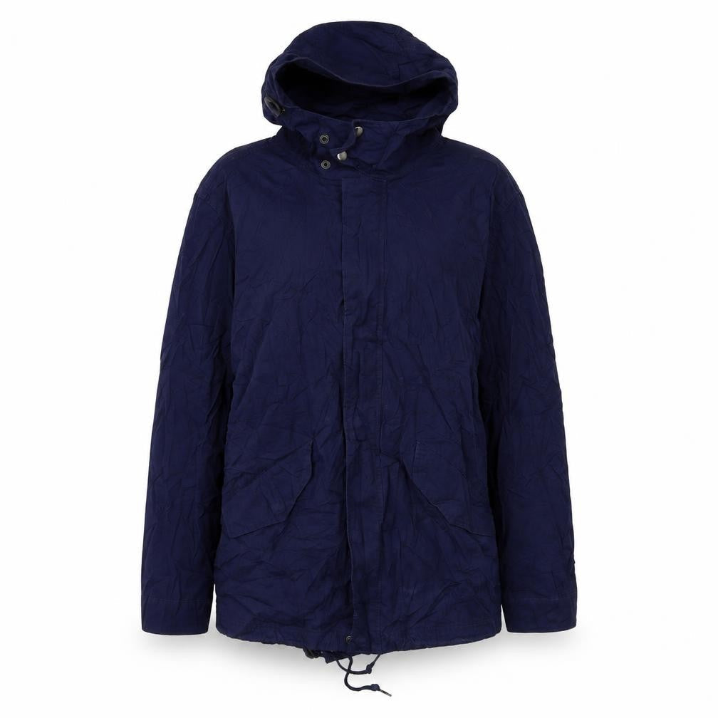 Womens UK Size M Preworn Blue Parka Coat