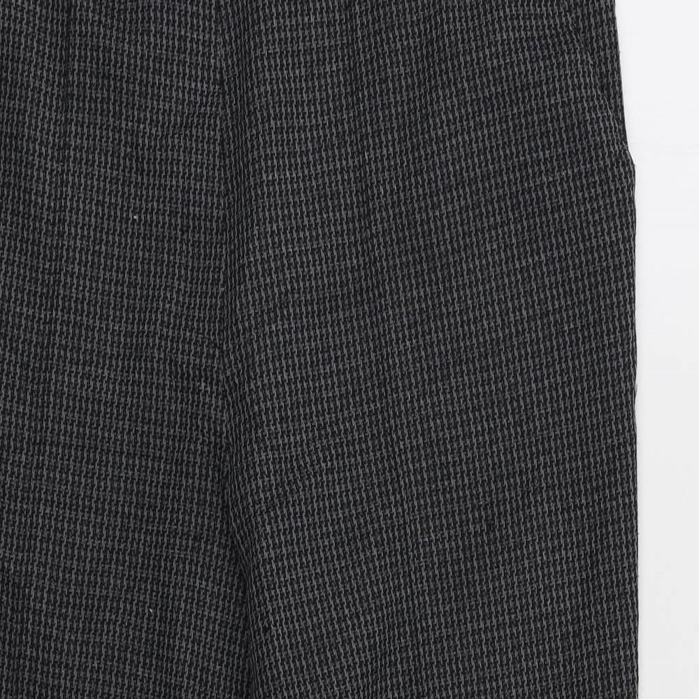 Womens UK Size 18 Preworn Regular Fit  Grey Trousers