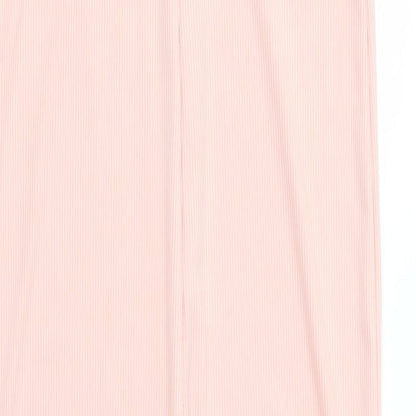 Giorgia Womens Pink Striped  Trousers One-Piece Size M