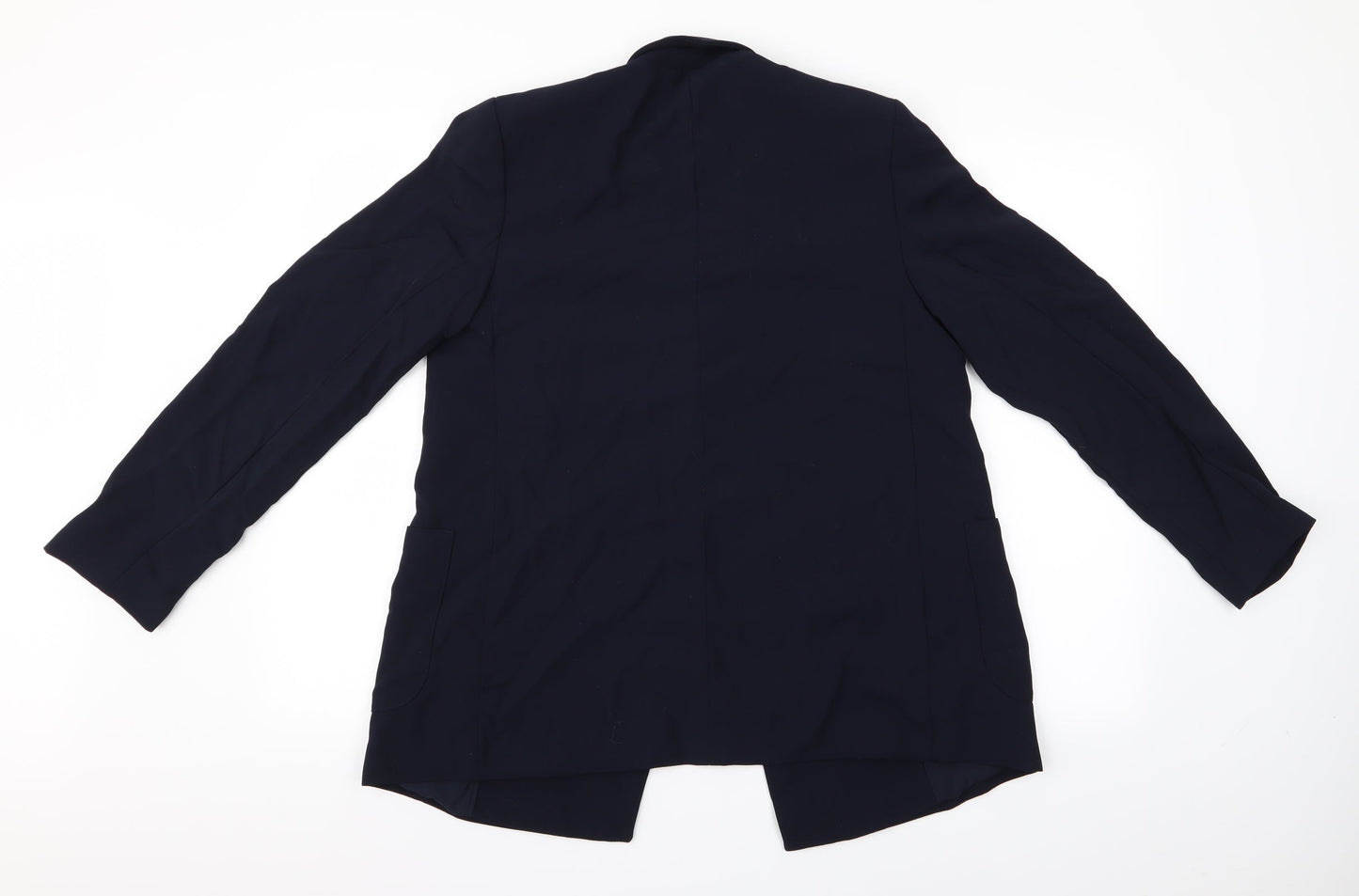 M&S Womens Blue   Jacket Blazer Size 10