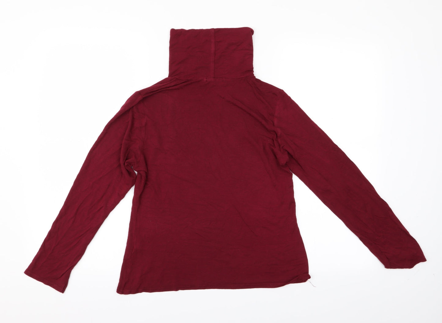 Boohoo Womens Red   Basic T-Shirt Size 12