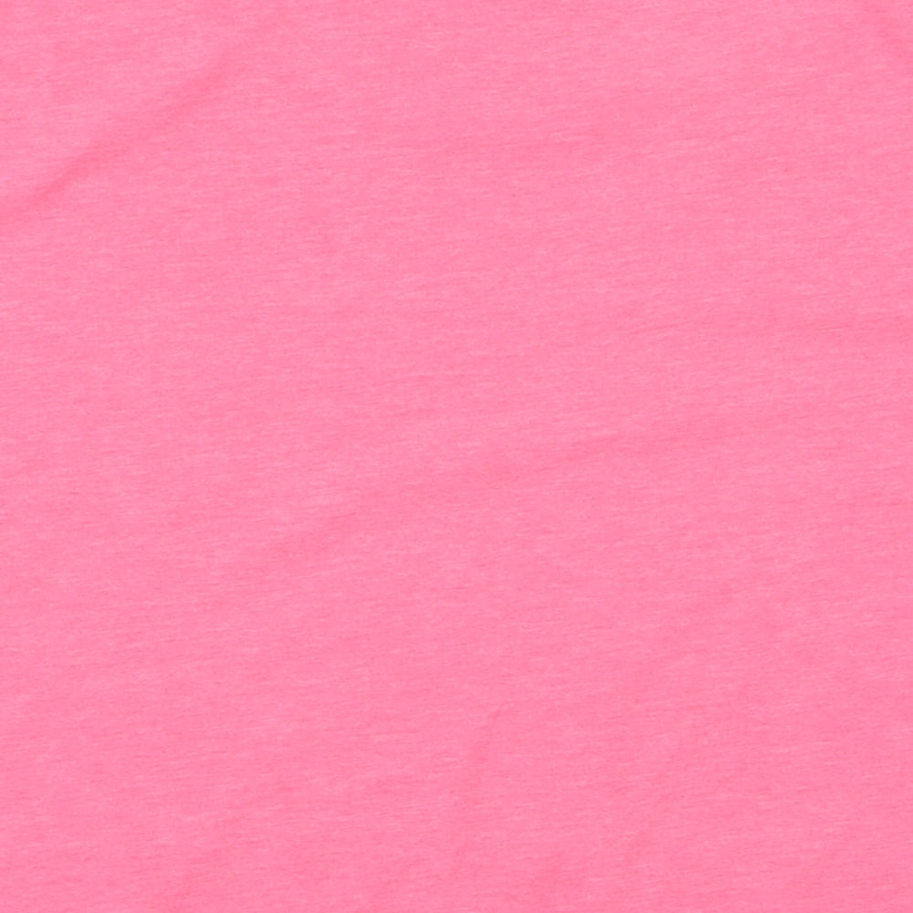 Womens UK Size 6 Atmosphere Pink Cropped T-Shirt