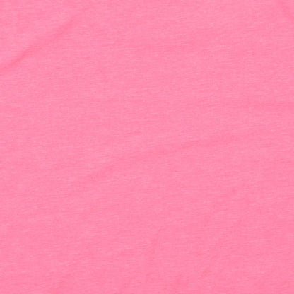 Womens UK Size 6 Atmosphere Pink Cropped T-Shirt