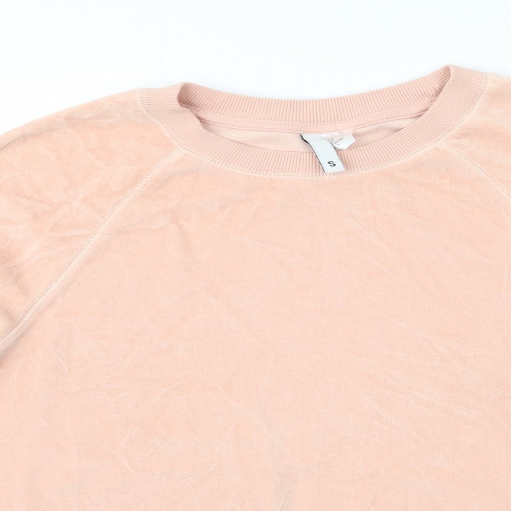 Womens UK Size S H&M Pink Pullover Jumper