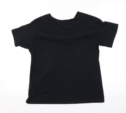 Primark Womens Black   Basic T-Shirt Size 4