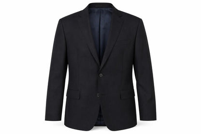 NEXT Mens Black Striped  Jacket Suit Jacket Size 40