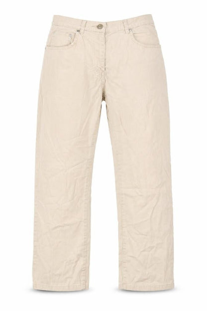 Womens UK Size 28 in Damart Regular Fit Cargo Beige Trousers