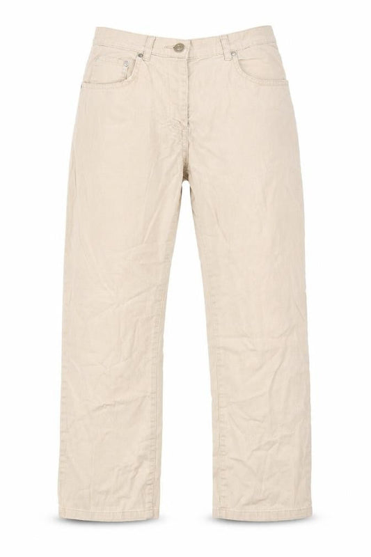 Womens UK Size 28 in Damart Regular Fit Cargo Beige Trousers