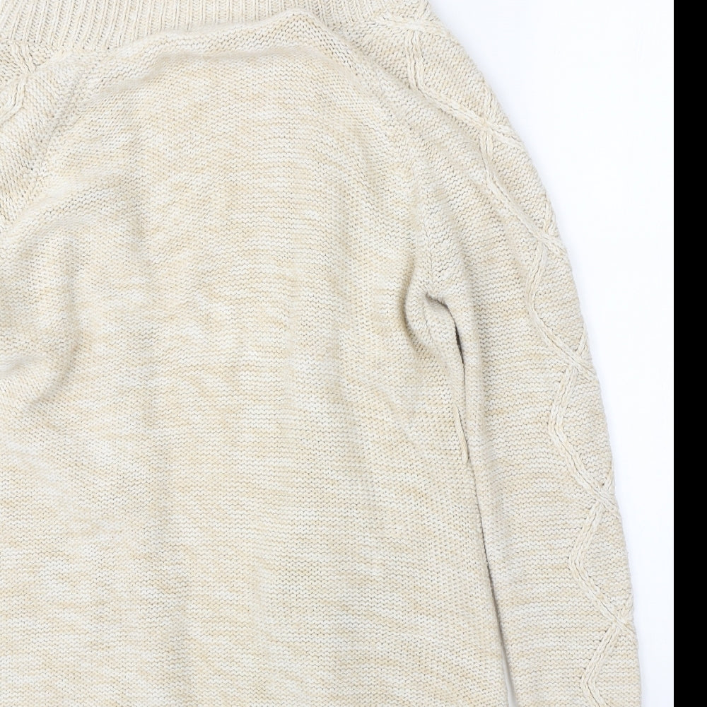 Ad Woman Womens Beige   Cardigan Jumper Size L
