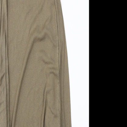 Womens UK Size 10 Miss Selfridge Brown Cardigan Jumper