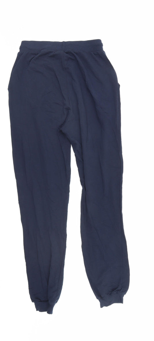 Womens UK Size 6 ASOS Regular Fit Sweatpants Blue Trousers