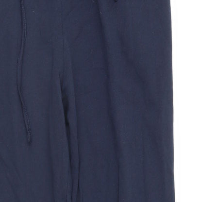 Womens UK Size 6 ASOS Regular Fit Sweatpants Blue Trousers