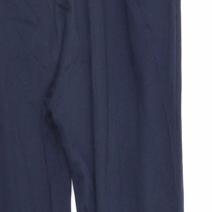 Womens UK Size 6 ASOS Regular Fit Sweatpants Blue Trousers
