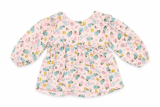 Primark Girls Pink Floral  Shift  Size 6-9 Months