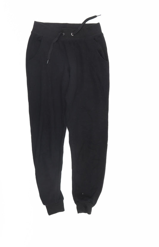 New Look Womens Black   Sweatpants Trousers Size 6 L27 in