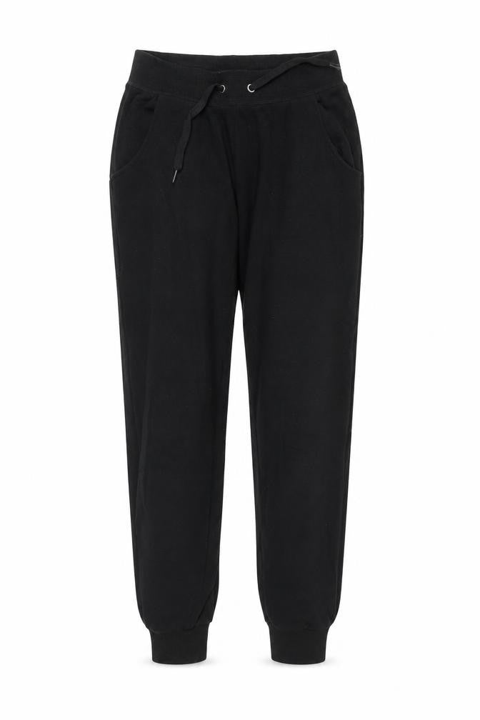 Womens UK Size 6 New Look Regular Fit Sweatpants Black Trousers