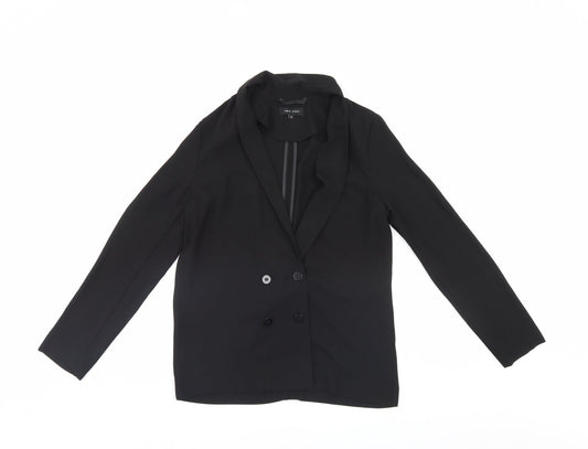 New Look Womens Black   Jacket Blazer Size 8