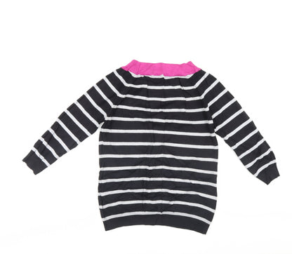 Womens UK Size 10 M&Co Multicoloured Pullover Jumper