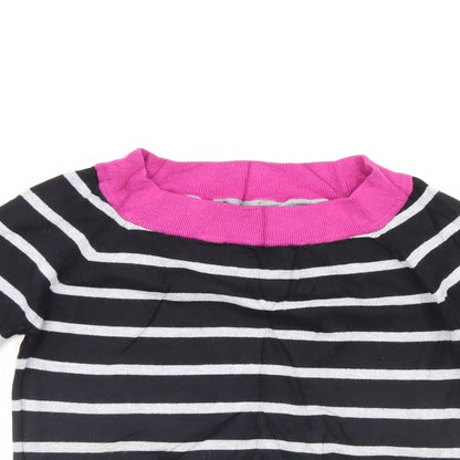 Womens UK Size 10 M&Co Multicoloured Pullover Jumper