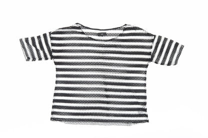 Womens UK Size 12 NEXT Black Basic T-Shirt