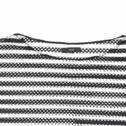 Womens UK Size 12 NEXT Black Basic T-Shirt