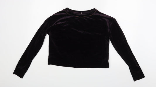George Womens Purple   Pullover Jumper Size 8