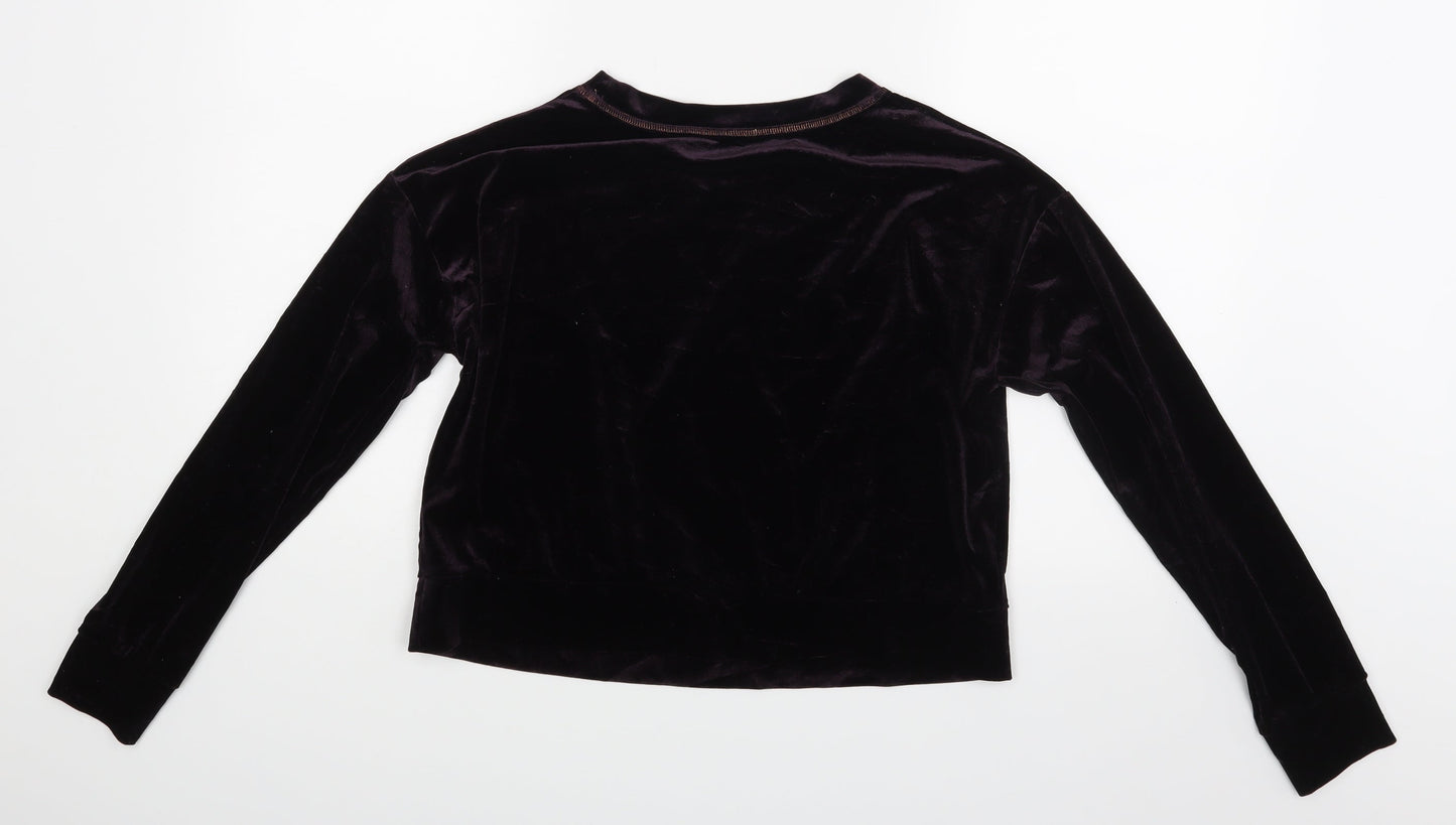 George Womens Purple   Pullover Jumper Size 8