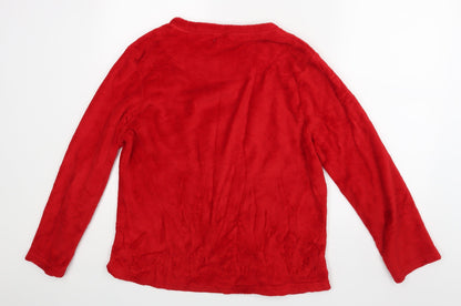 Love To Lounge Womens Red   Top Pyjama Top Size 14